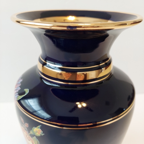 Greek Cobalt Blue Vase - Picture 11 of 11